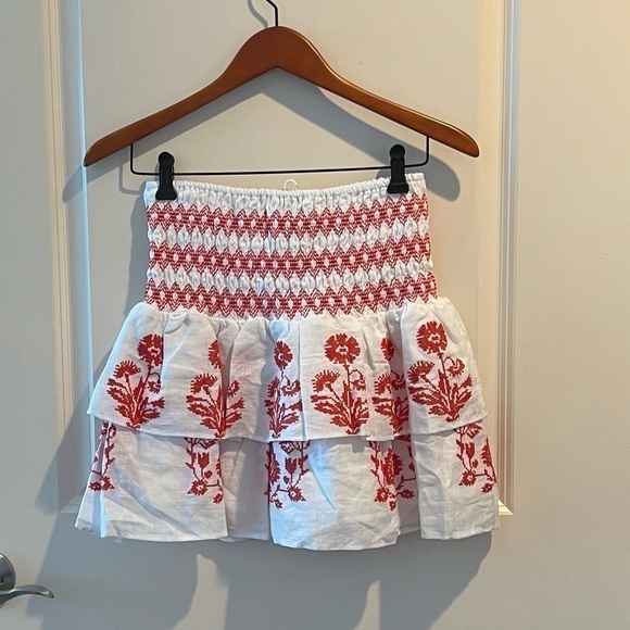 MILLY ESTEE CROSS STITCH EMBROIDERED
COLOR: HDX CORAL - Picture 8 of 16